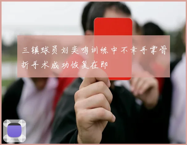 三镇球员刘奕鸣训练中不幸手掌骨折手术成功恢复在即